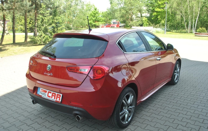 Alfa Romeo Giulietta cena 33499 przebieg: 164321, rok produkcji 2014 z Poniec małe 277